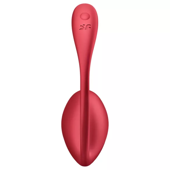 Satisfyer Shiny Petal - vibrador bullet controle remoto - vermelho