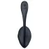 Satisfyer Ribbed Petal - vibrador bullet com controle remoto - preto