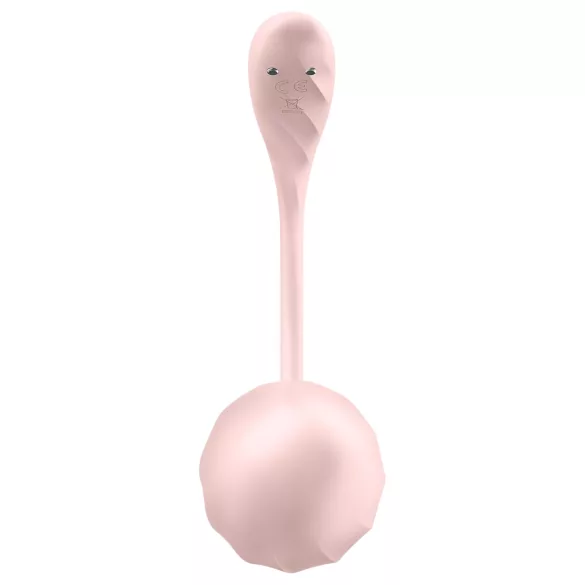 Satisfyer - ovo vibratório com controle remoto - recarregável - rosa