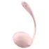 Satisfyer - ovo vibratório com controle remoto - recarregável - rosa
