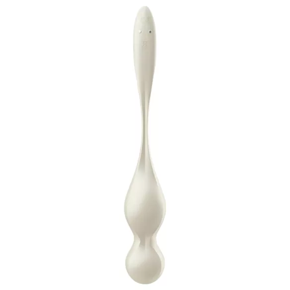 Satisfyer Love Birds 1 - bolas tailandesas vibratórias inteligentes - branco