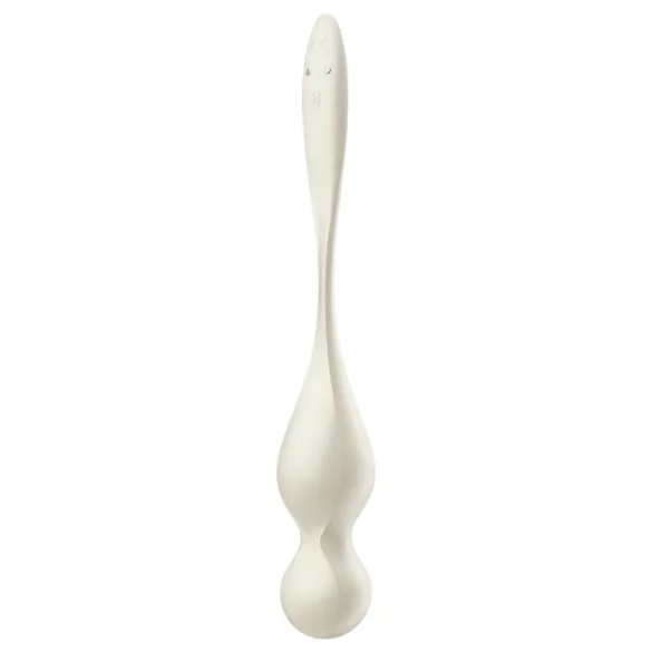 Satisfyer Love Birds 1 - bolas tailandesas vibratórias inteligentes - branco