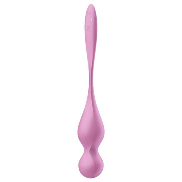 Satisfyer Love Birds 1 - bola vaginal vibratória inteligente - silicone rosa