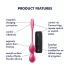 Satisfyer Love Birds 2 - Bola vaginal com vibração controlada por app (rosa)