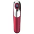 Satisfyer Dual Love - vibrador clitóris e vaginal com app - silicone vermelho