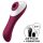 Satisfyer Dual Crush - vibrador ponto G e clitóris recarregável - vermelho