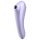Satisfyer Dual Pleasure - vibrador 2 em 1 sucção e vibração - silicone lilás