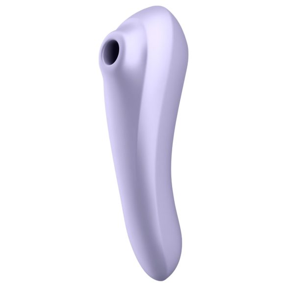 Satisfyer Dual Pleasure - vibrador 2 em 1 sucção e vibração - silicone lilás