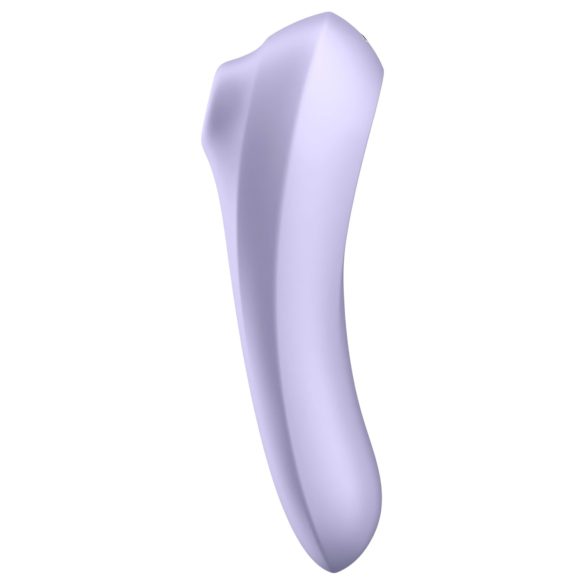 Satisfyer Dual Pleasure - vibrador 2 em 1 sucção e vibração - silicone lilás