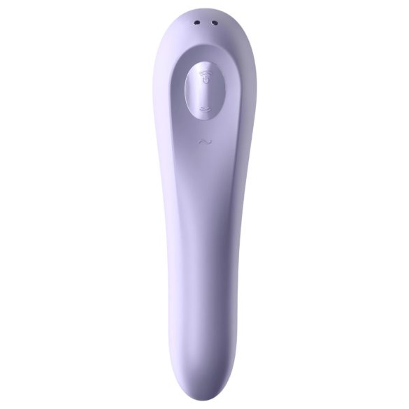 Satisfyer Dual Pleasure - vibrador 2 em 1 sucção e vibração - silicone lilás
