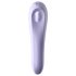 Satisfyer Dual Pleasure - vibrador 2 em 1 sucção e vibração - silicone lilás