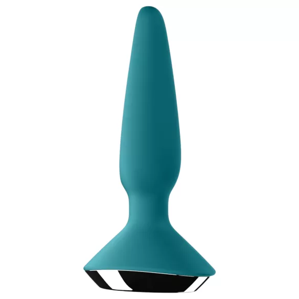 Satisfyer Plug-ilicious 1 - Vibrador anal com controlo por app (verde)