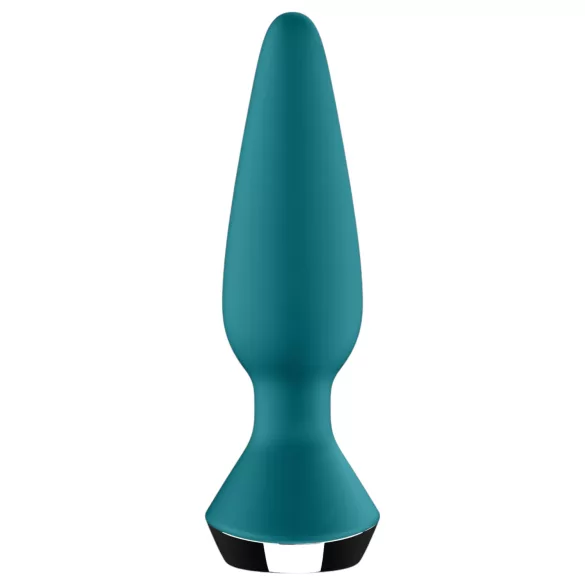 Satisfyer Plug-ilicious 1 - Vibrador anal com controlo por app (verde)