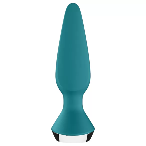 Satisfyer Plug-ilicious 1 - Vibrador anal com controlo por app (verde)