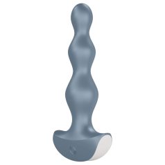   Satisfyer Lolli-Plug 2 - plug anal vibratório recarregável à prova d'água cinza