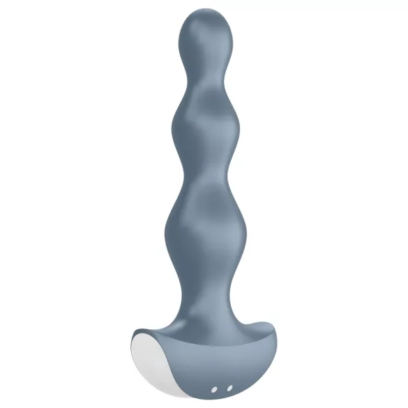 Satisfyer Lolli-Plug 2 - plug anal vibratório recarregável à prova d'água cinza