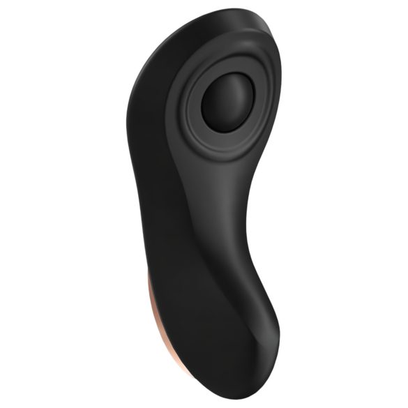 Satisfyer Little Secret - vibrador clitóris inteligente à prova d'água - preto