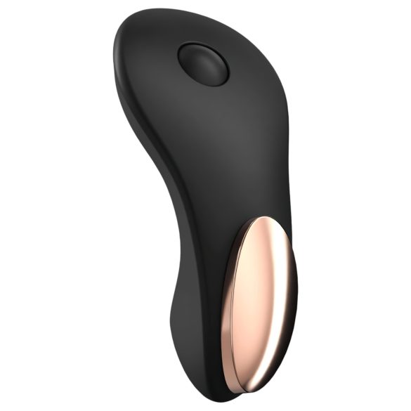 Satisfyer Little Secret - vibrador clitóris inteligente à prova d'água - preto