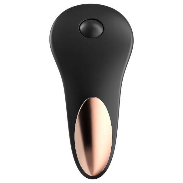 Satisfyer Little Secret - vibrador clitóris inteligente à prova d'água - preto