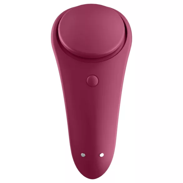 Satisfyer Sexy Secret - Vibrador de calcinha controlado por app (vermelho)