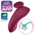 Satisfyer Sexy Secret - Vibrador de calcinha controlado por app (vermelho)