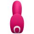 Satisfyer Top Secret - vibrador duplo motor control app - silicone rosa