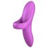 Satisfyer Bold Lover - vibrador de dedo recarregável à prova d'água - rosa
