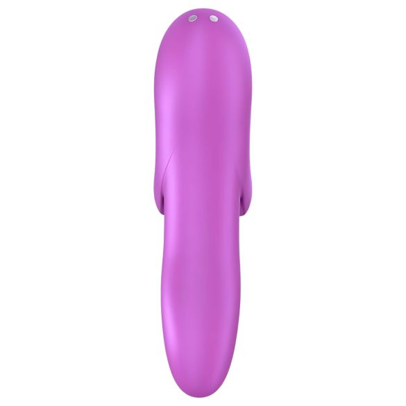 Satisfyer Bold Lover - vibrador de dedo recarregável à prova d'água - rosa