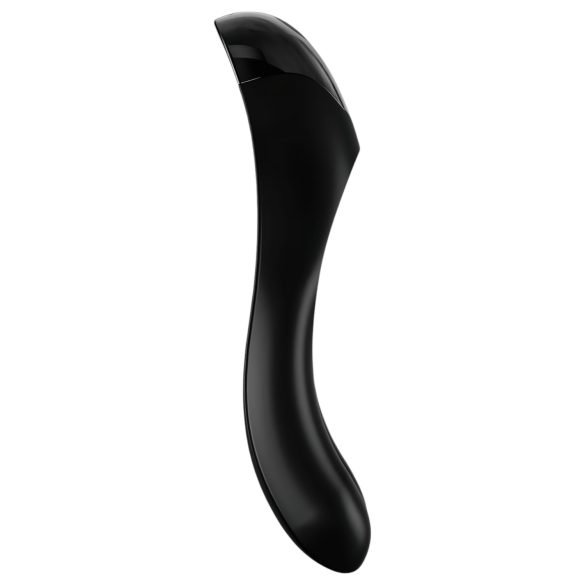 Satisfyer Candy Cane - vibrador duplo recarregável à prova d'água - preto