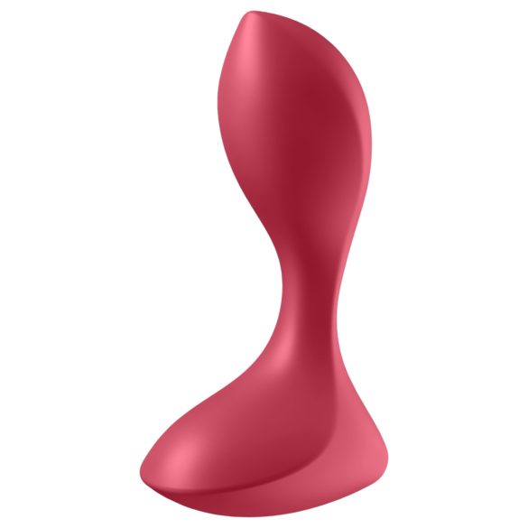 Satisfyer Backdoor Lover - vibrador anal recarregável à prova d'água - vermelho