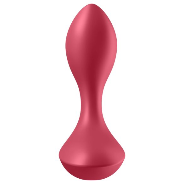 Satisfyer Backdoor Lover - vibrador anal recarregável à prova d'água - vermelho
