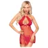 Penthouse - babydoll e tanga rendados - vermelho - L/XL