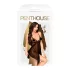 Penthouse - conjunto babydoll rendado - preto - Sweet Beast - L/XL