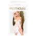 Penthouse Sweet Beast - babydoll sexy com tanga - renda branca - M/L
