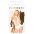 Penthouse Perfect Lover - body com alça de pescoço - branco - L/XL