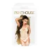 Penthouse - conjunto lingerie renda floral - branco