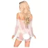 Penthouse - lingerie sexy com renda - off shoulder - branco