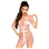 Penthouse Midnight Mirage - robe e tanga de cetim (rosa) - XL