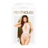 Penthouse Toxic Powder - body com gola alta - renda branca