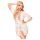 Penthouse - robe rendado e tanga - branco