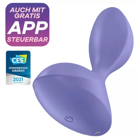 Satisfyer Sweet Seal - vibrador anal controlado por app (roxo)