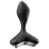 Satisfyer Game Changer - vibrador anal recarregável - silicone preto