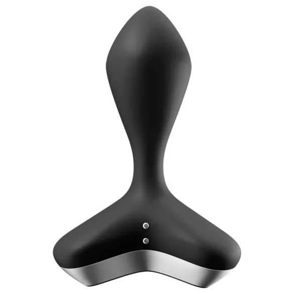 Satisfyer Game Changer - vibrador anal recarregável - silicone preto