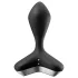 Satisfyer Game Changer - vibrador anal recarregável - silicone preto