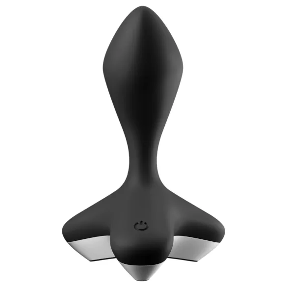 Satisfyer Game Changer - vibrador anal recarregável - silicone preto