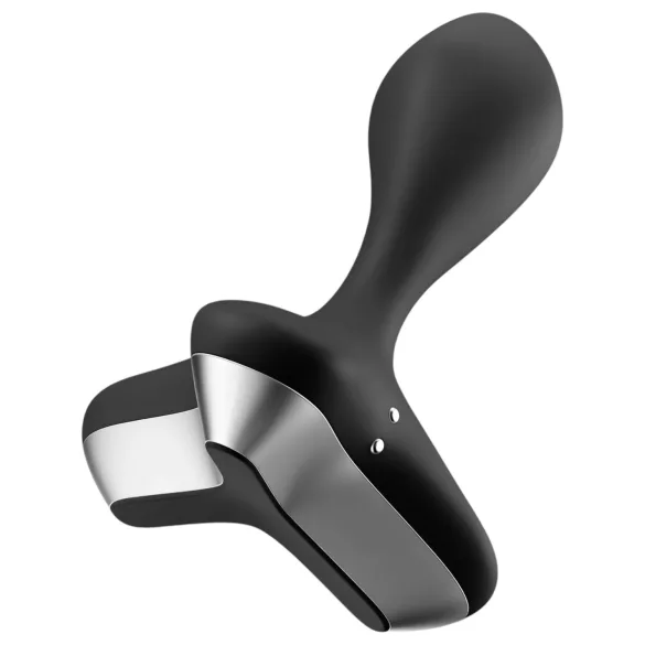 Satisfyer Game Changer - vibrador anal recarregável - silicone preto