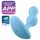 Satisfyer - vibrador anal inteligente - silicone azul