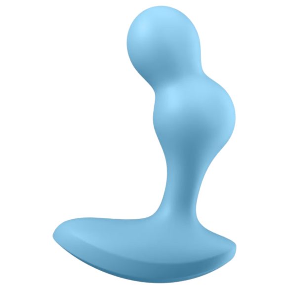 Satisfyer - vibrador anal inteligente - silicone azul