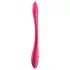 Satisfyer Elastic Joy - vibrador casal flexível recarregável - silicone vermelho