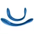 Satisfyer Elastic Game - vibrador casal flexível recarregável silicone azul